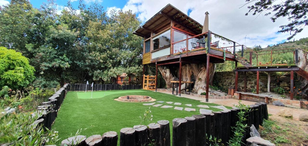 Casa En El Arbol Villa Suesca Exteriör bild