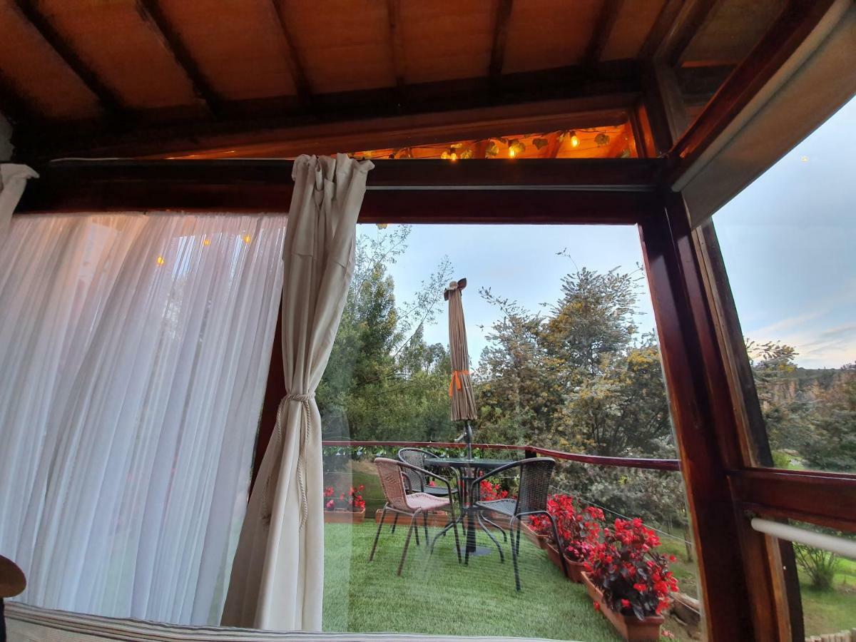 Casa En El Arbol Villa Suesca Exteriör bild